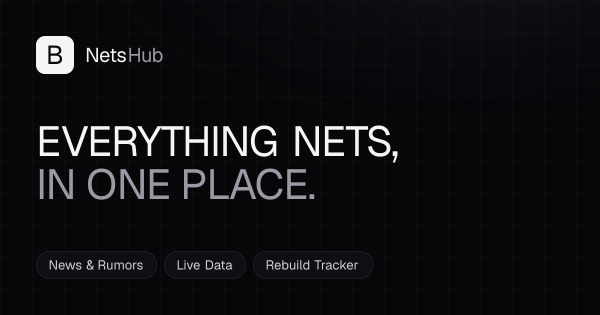 Nets Injury Report: Who's Out & Return Dates · NetsHub